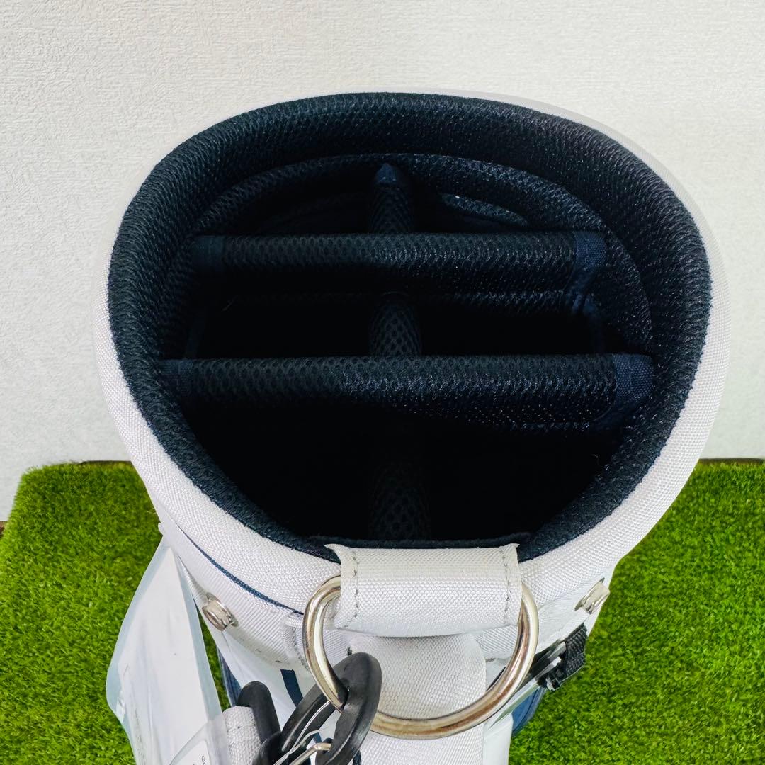 エンジェル【新品】ルコックゴルフ キャディバッグ 白