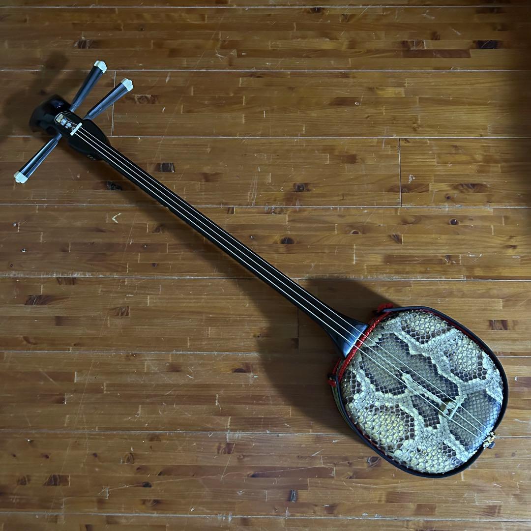 ume◼️宮古島より◼️ホンモノ本皮三線④◼️女性◼️沖縄◼️初心者◼️サンプル音源◼️