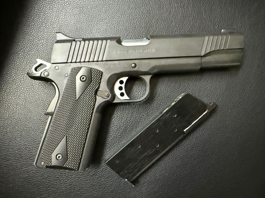 美品 WA LAPD SWAT ウエスタンアームズ Kimber キンバー HW