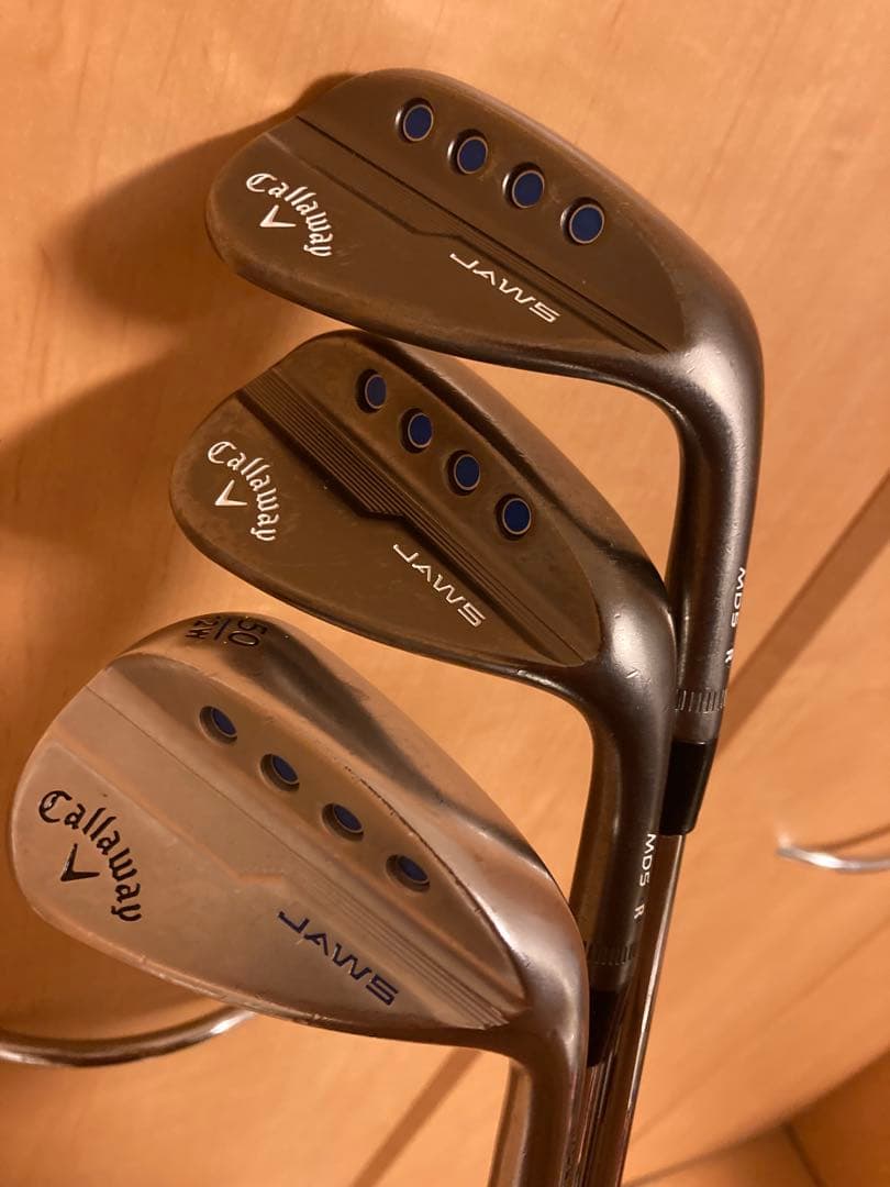 キャロウェイ JAWS 2019 クロム 50°54°58° 3本セット