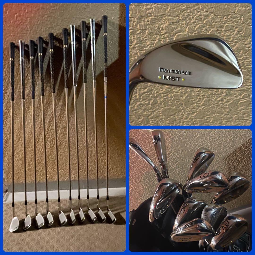 ★ほぼ新品★【レフティ】MST アイアンセット 10本(Rシャフト)