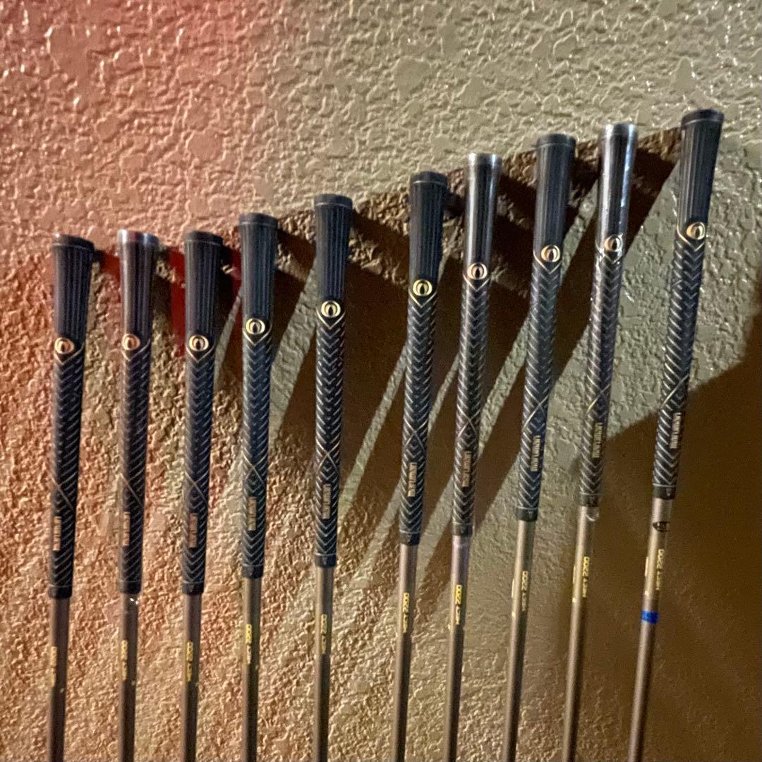 ★ほぼ新品★【レフティ】MST アイアンセット 10本(Rシャフト)