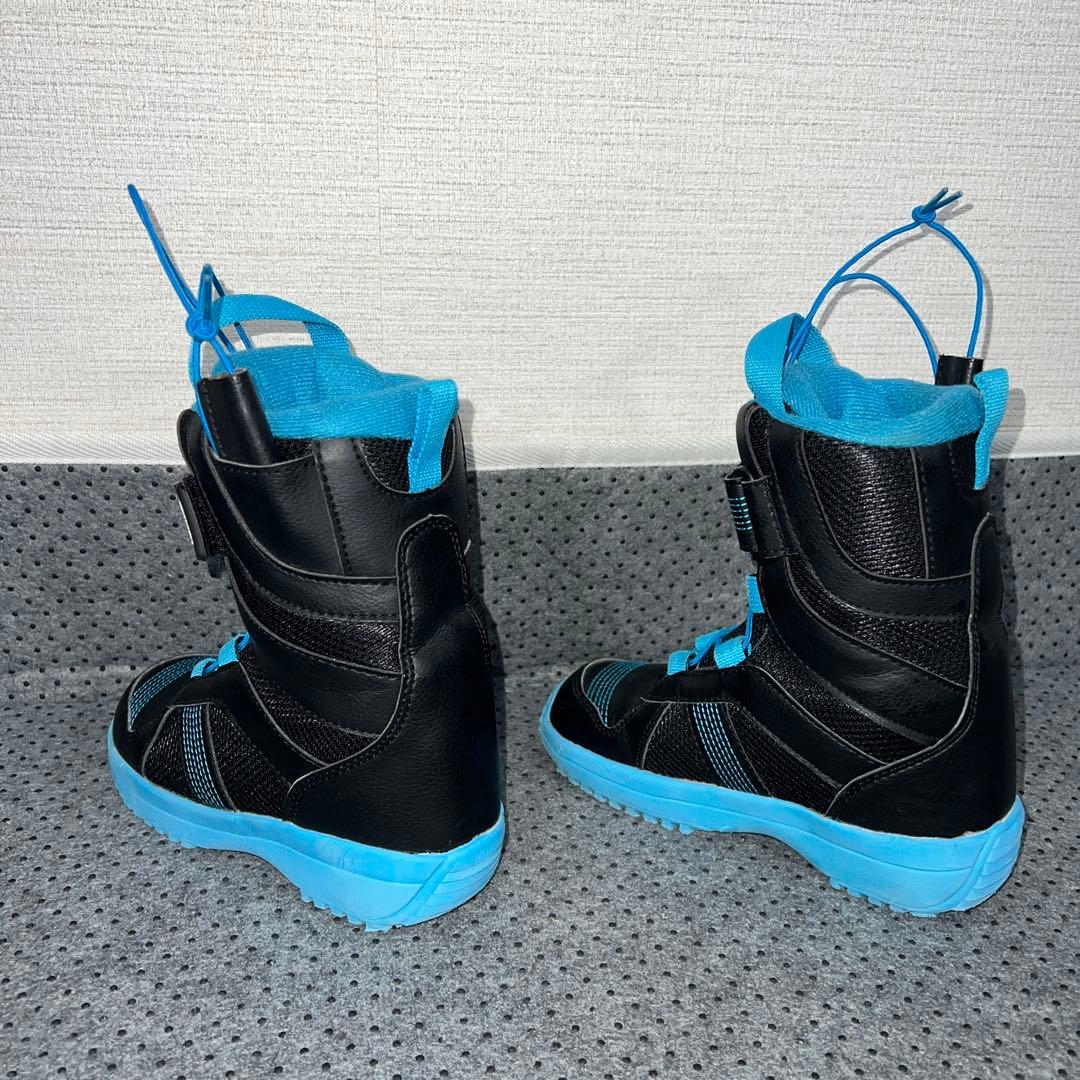 数回使用 キッズスノーボード 88cm XERES×バイン×レースブーツ