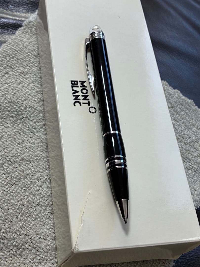 H*3様 ◾️プラチナ美品◾️モンブランスターウォーカーボールペン◾️ミッドナイ