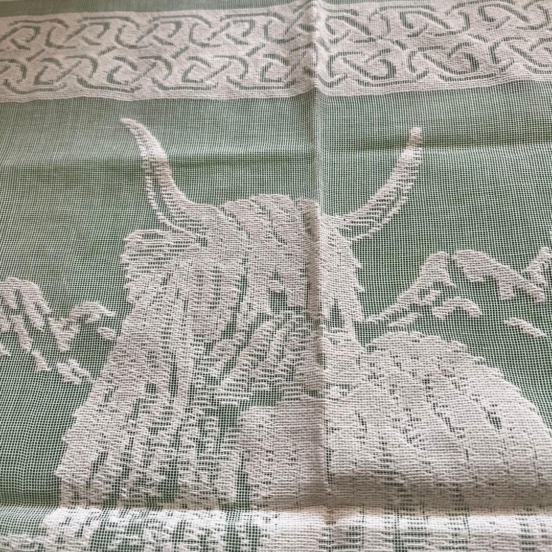 希少　MYB Textiles　ハイランドカウ　ナチュラルコットンナプキン