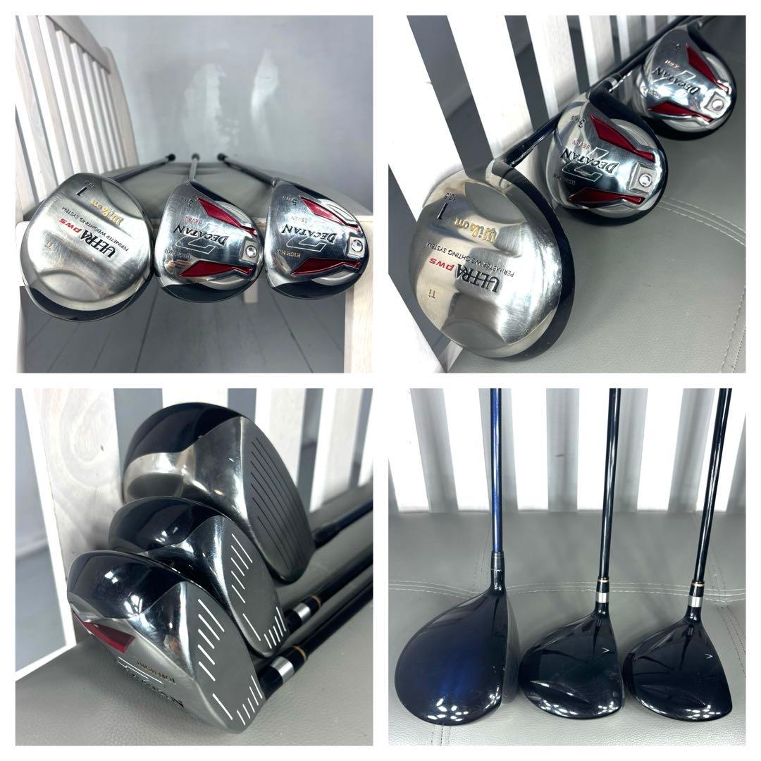 本格派 メンズゴルフクラブ 13本 フルセット ゴルフセット お試し ウィルソン