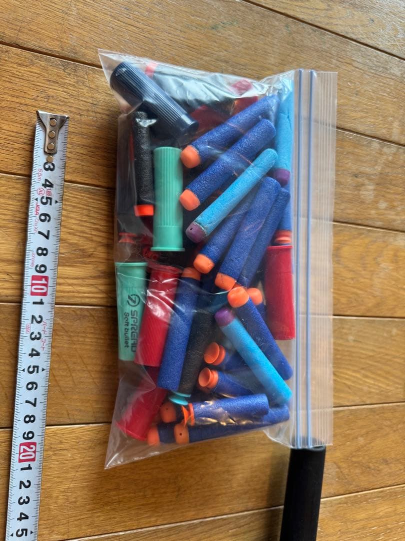 ナーフ銃　2台セット　ライフル　ショットガン　トイガン 弾薬セット付き