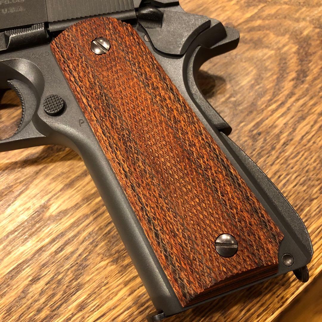 東京マルイＭ1911A1 コルトガバメント、PDIインナーバレル、木グリ付超美品