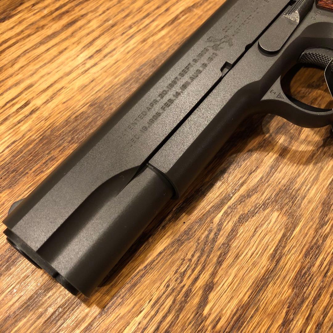 東京マルイＭ1911A1 コルトガバメント、PDIインナーバレル、木グリ付超美品