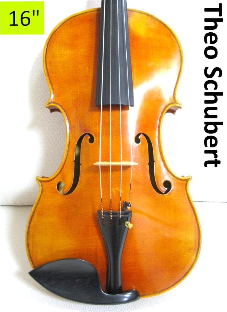 【モダンドイツ】 Theo Schubert 1930年製 ビオラ 16インチ