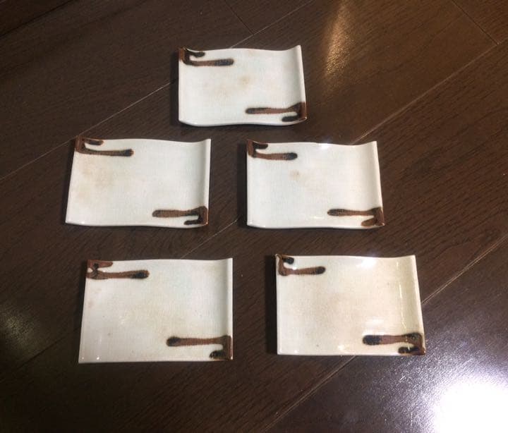 和菓子皿 5枚組 茶道具 送料込