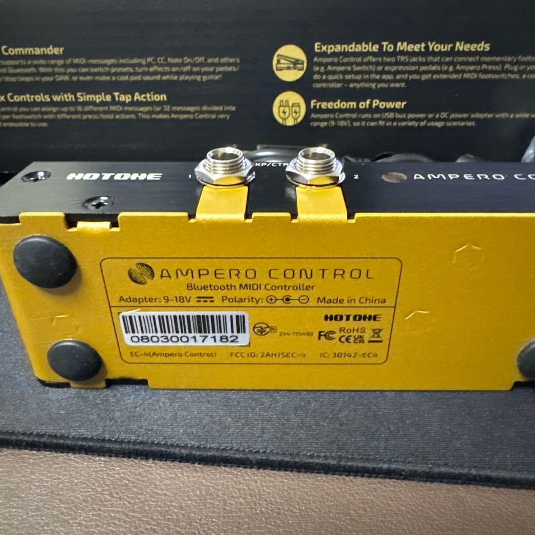 Ampero Control Bluetooth MIDI コントローラー