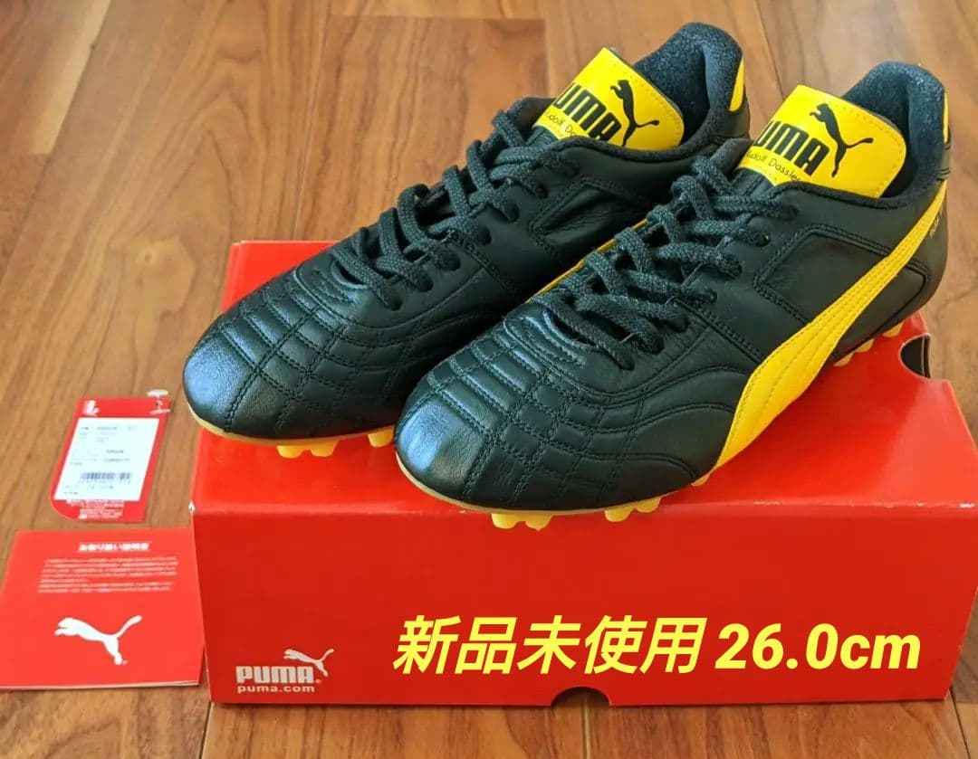 【激レア新品未使用】プーマ パラメヒコgci 黒黄（26.0cm）