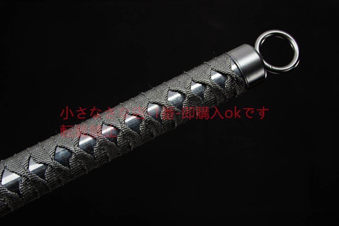 ブルーフレームリングトップナイフ 武具 刀装具 日本刀 唐剣 模擬刀 居合刀