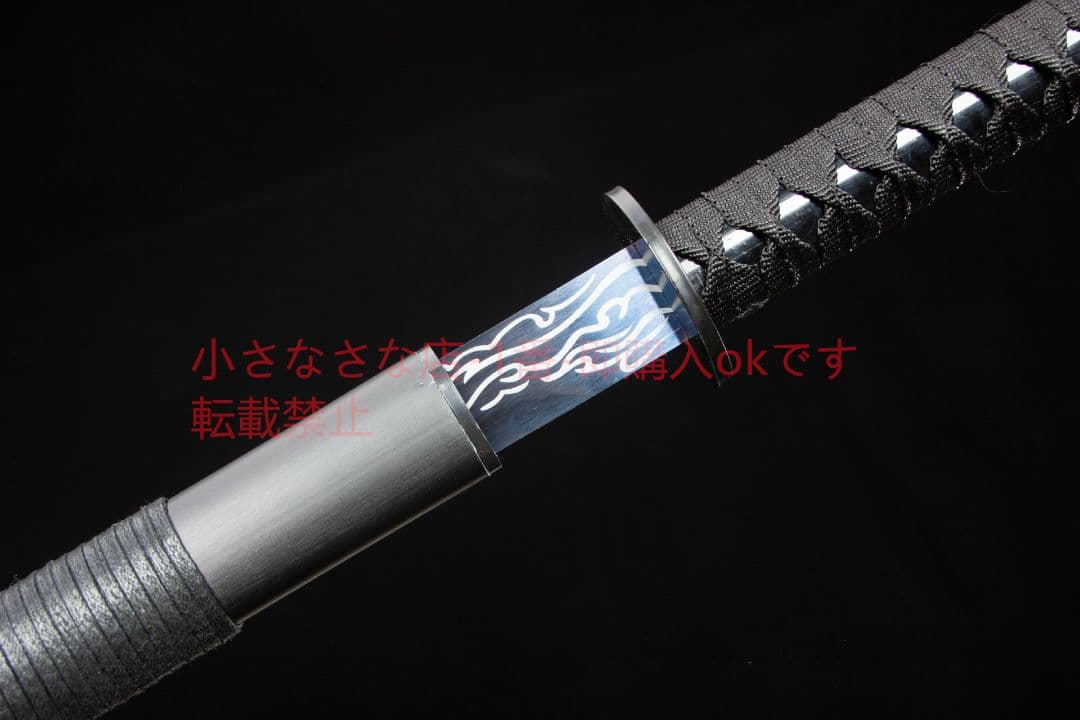 ブルーフレームリングトップナイフ 武具 刀装具 日本刀 唐剣 模擬刀 居合刀