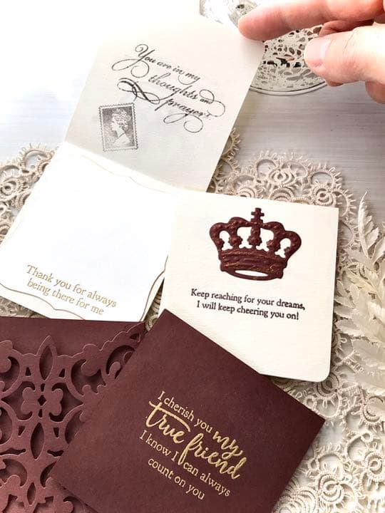 Anna Griffin メッセージカード