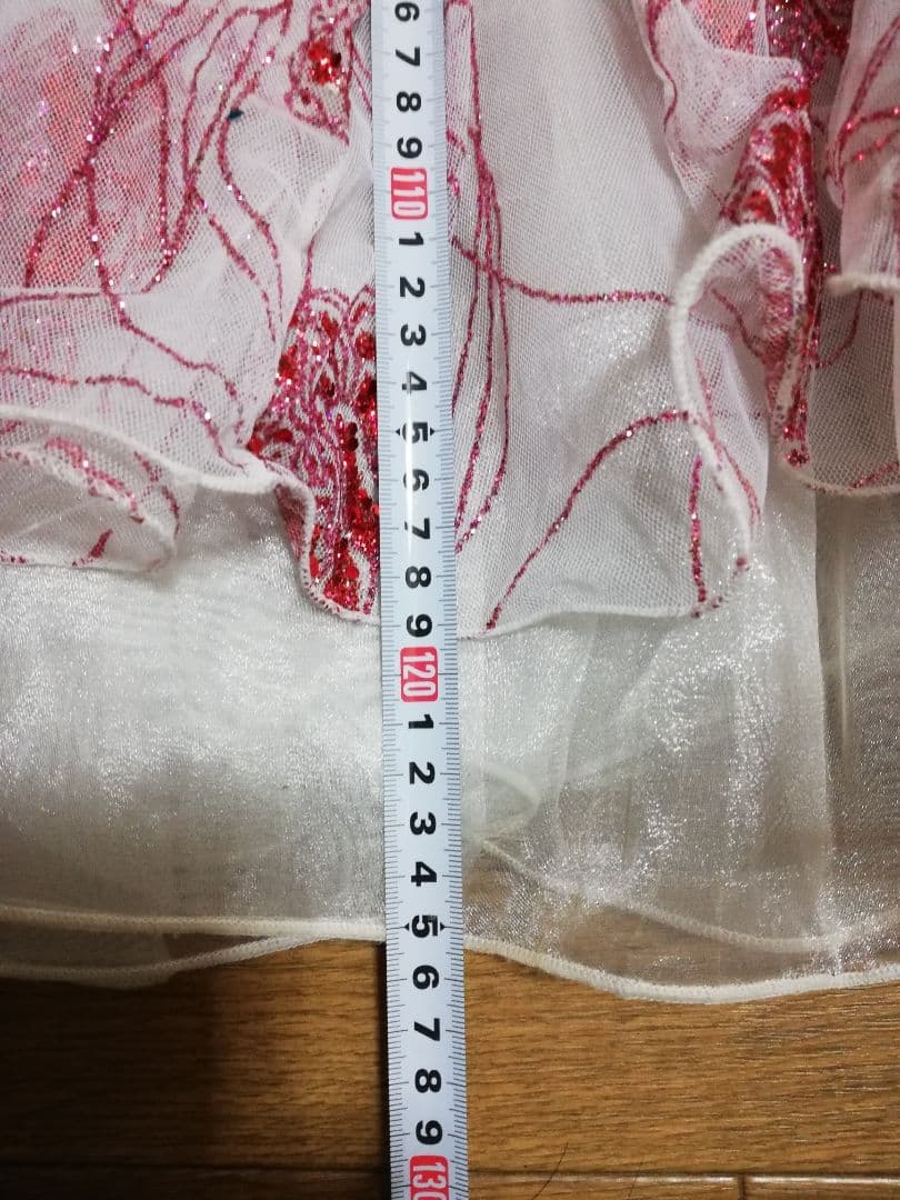 最終お値下げ　社交ダンスドレス カラオケにも　フリーサイズ