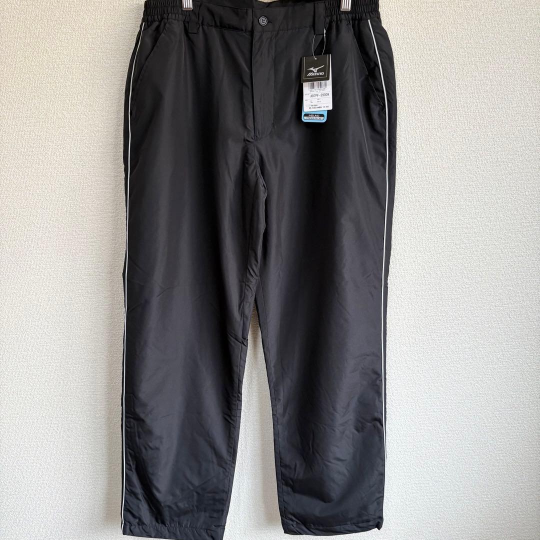 【新品】ミズノゴルフ　中綿ウィンドブレーカー　セットアップL