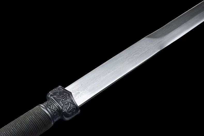 【カマキリの剣】繍春刀 牛尾刀 苗刀 手鍛造打 古兵器 武具 刀装具 両手刀