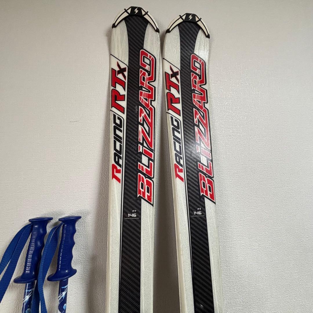 スキー3点セット初心者おすすめ　メンズ　25cm BLIZZARD ストック付