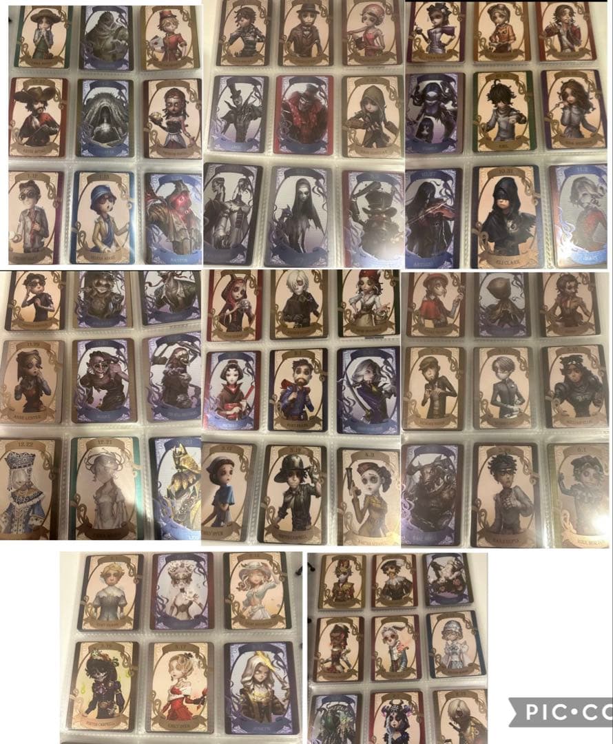 第五人格　スイパラ　特典　バースデーカード　コンプリート69枚セット