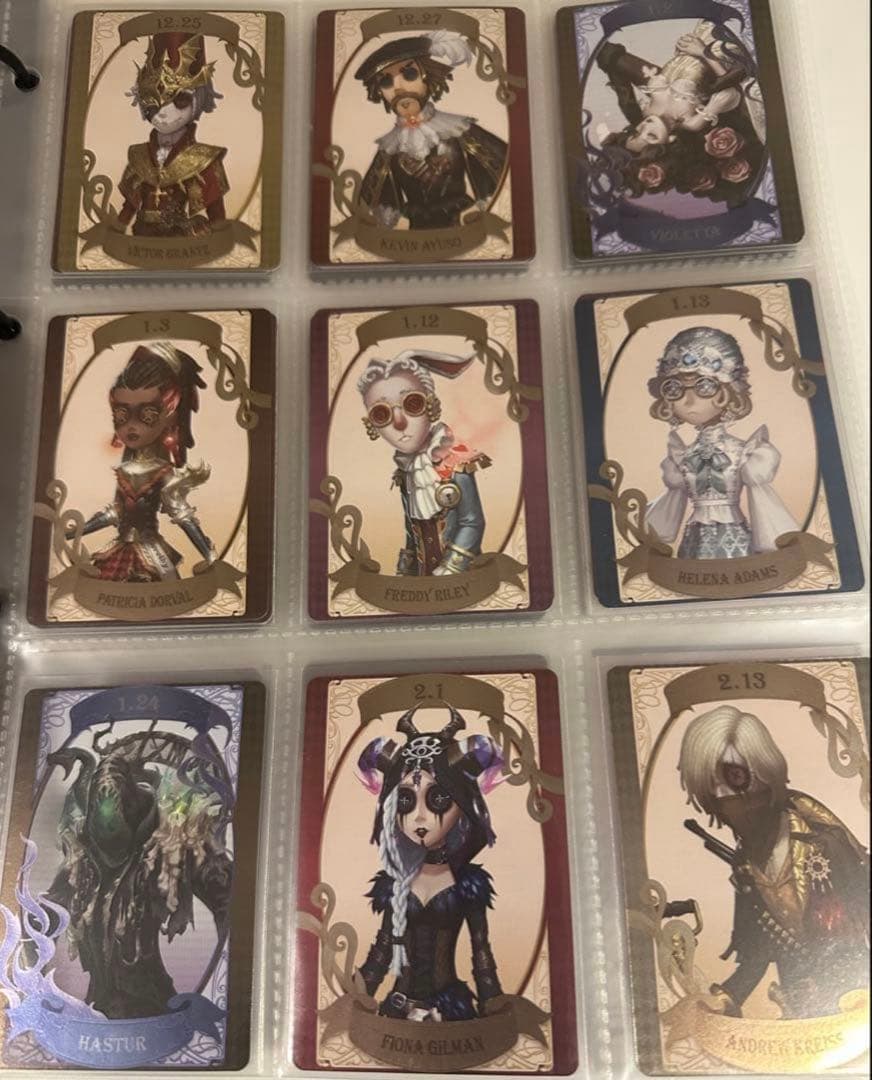 第五人格　スイパラ　特典　バースデーカード　コンプリート69枚セット