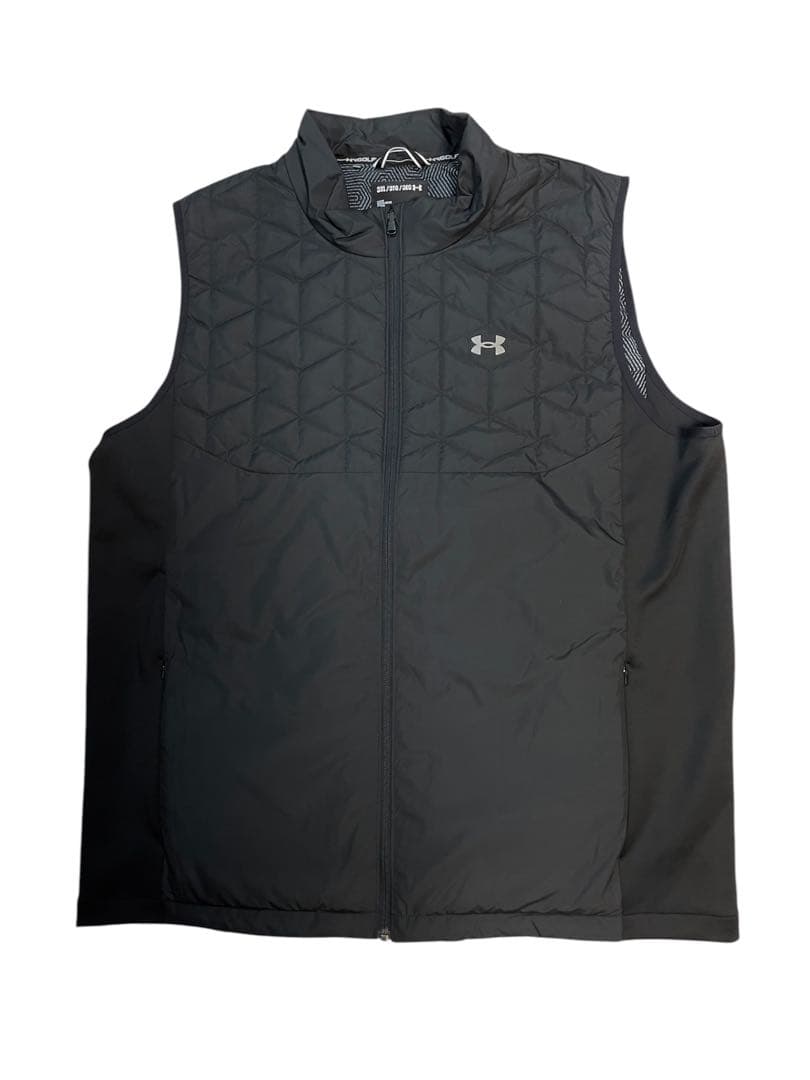 391【美品】大きいサイズ アンダーアーマーコールドギア リアクターゴルフベスト