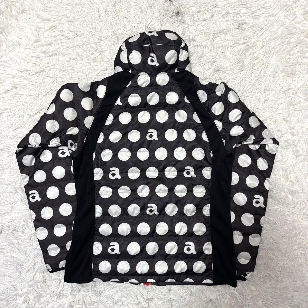 アルチビオ 中綿 ジャケット ジップ 水玉 ゴルフウェア ブルゾン