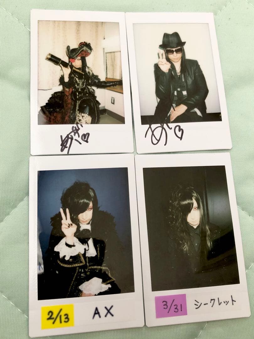 D　ASAGI 浅葱　チェキ　DARK WINGS　グッズ CD