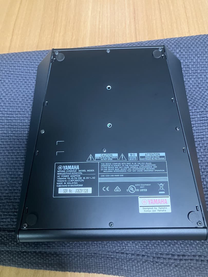 【新品同様】YAMAHA MG10X アナログミキサー