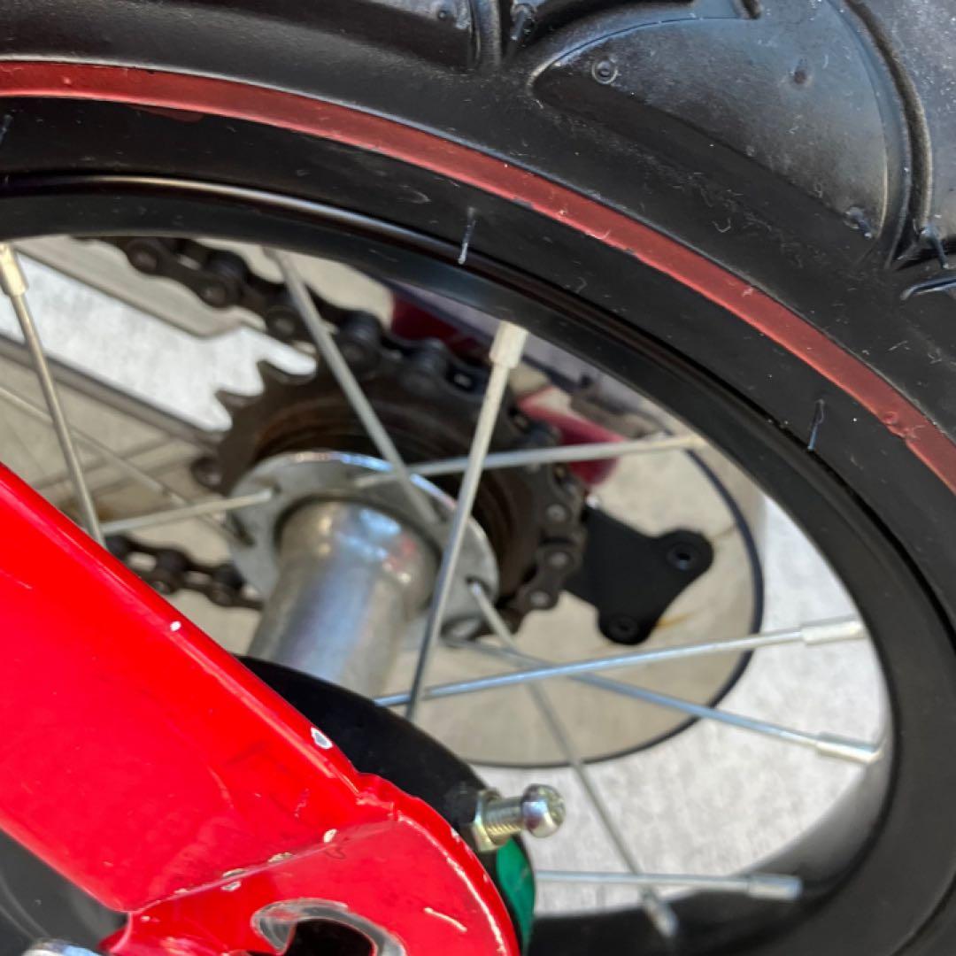 ✨美品へんしんバイク 12インチ レッド 赤　キッズバイク　ストライダー