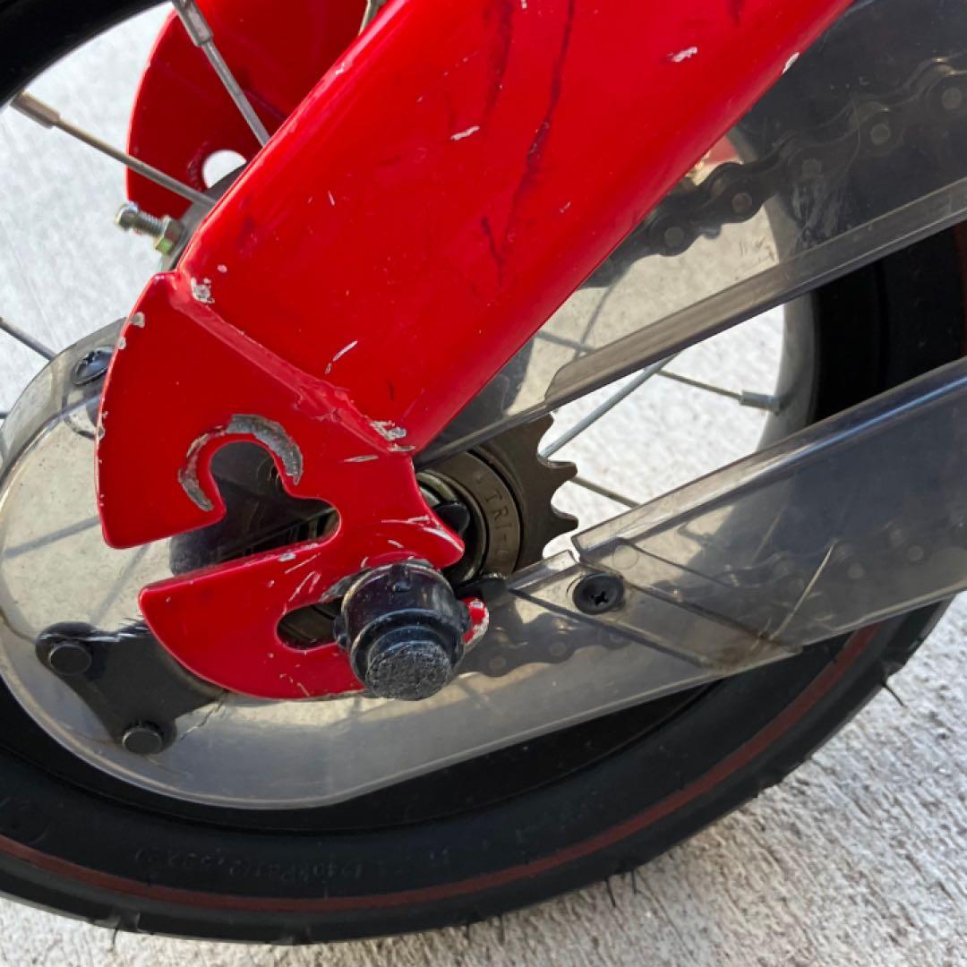 ✨美品へんしんバイク 12インチ レッド 赤　キッズバイク　ストライダー