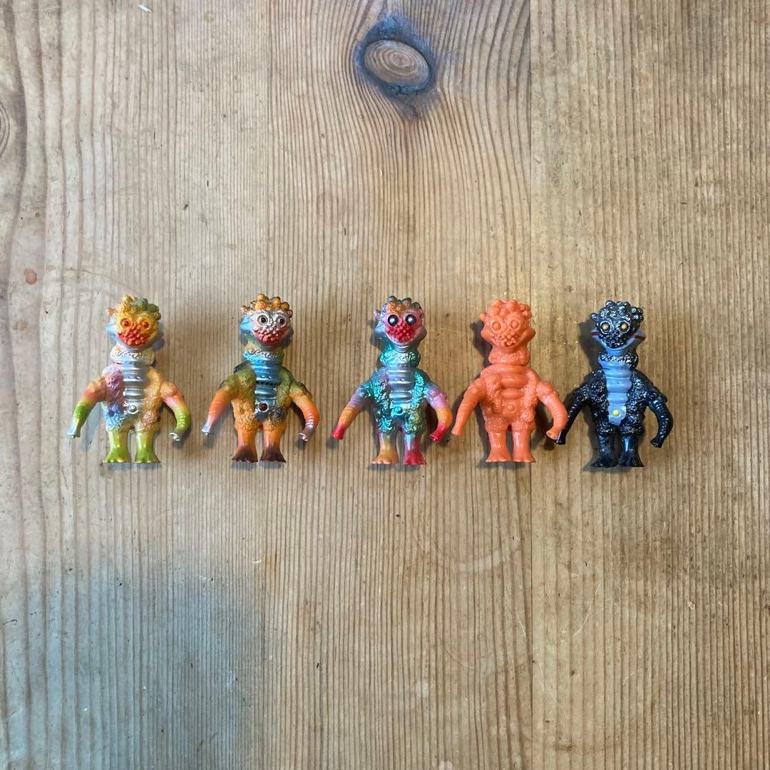 VAG ZOLLMEN ゾルメン　円盤怪獣　5体セット