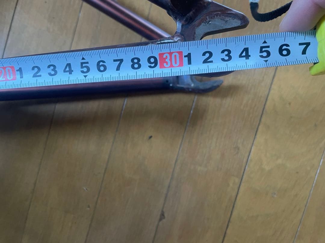 bmxストリート フレーム　TT20.75 クロモリ ウェザーピープル