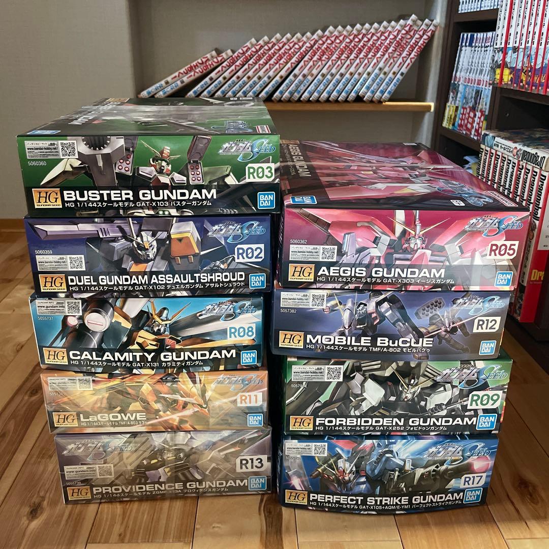 ガンプラ引退品　まとめ売り　ガンダムSEED