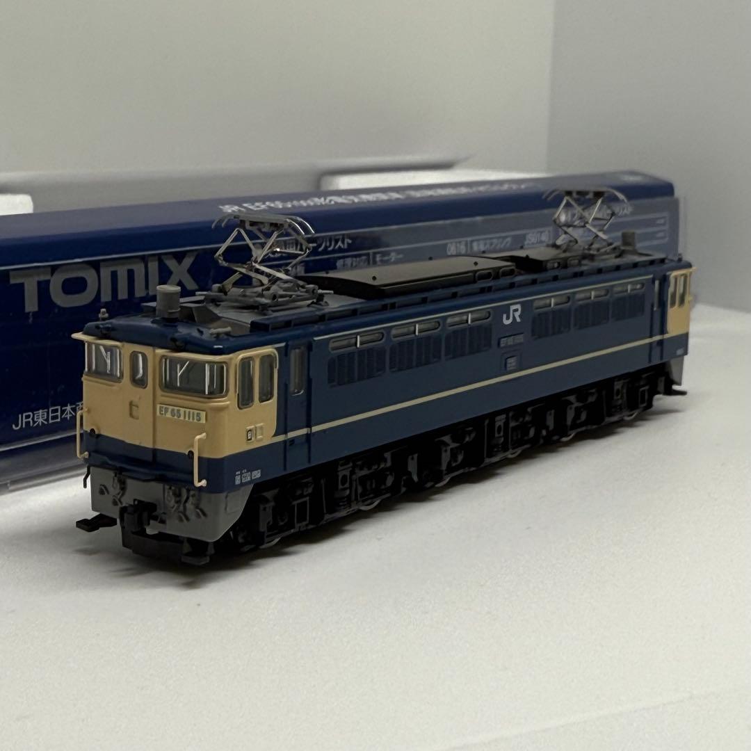 TOMIX 7125 EF65 1000 田端機関区札入り