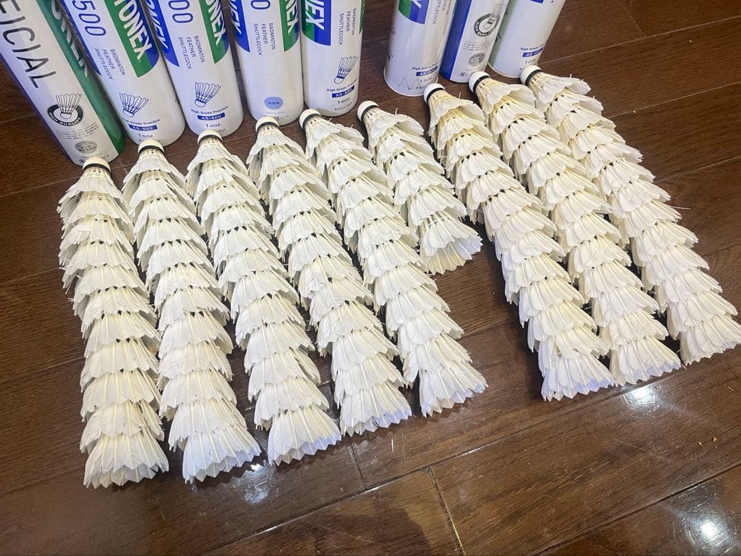 ■ヨネックス■バドミントン■シャトル■エアロセンサ500など ■合計102個■