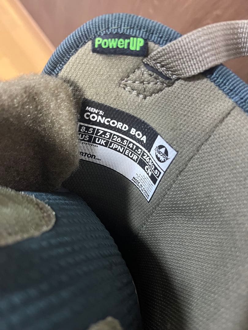 BURTON CONCORD スノーボードブーツ