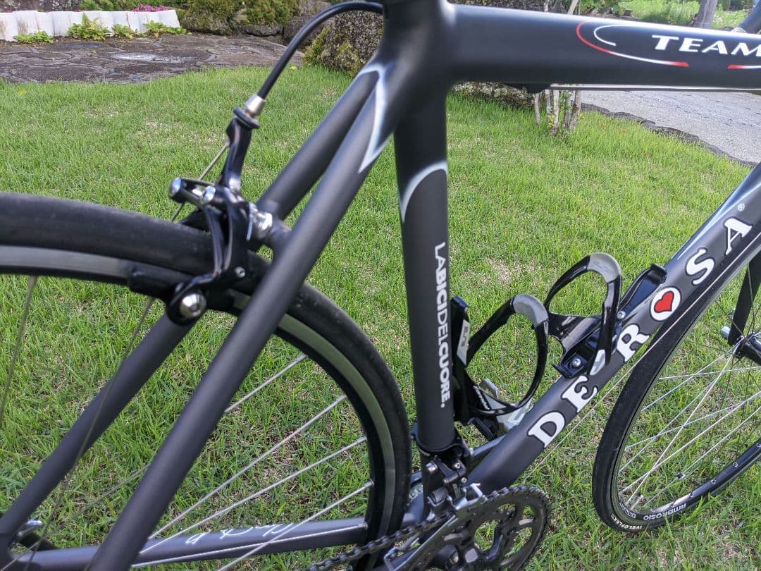 超美品 DE ROSA TEAM フレームセット イタリア製 ホリゾンタル