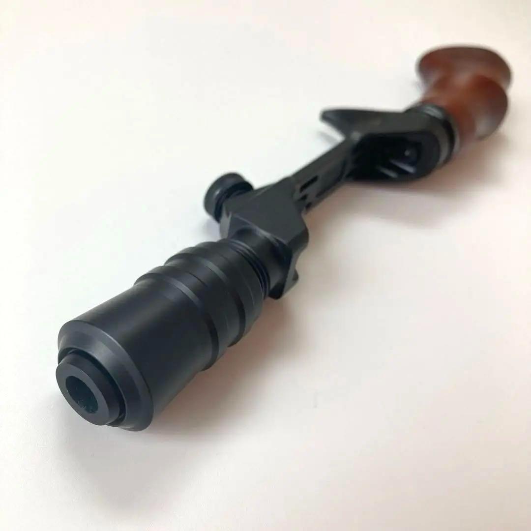 ウッドグリップ ロッドビルディング ウッドガングリップ 天然木 ブラック