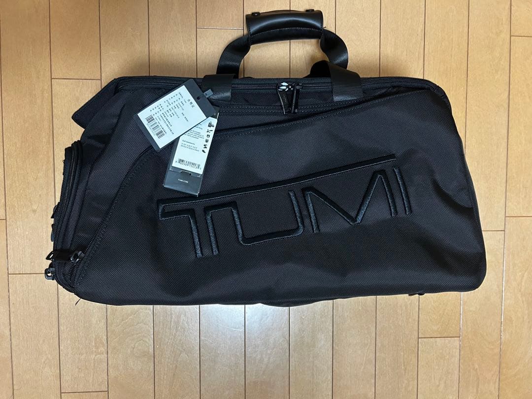 TUMI ゴルフ用ダッフルバッグ ブラック