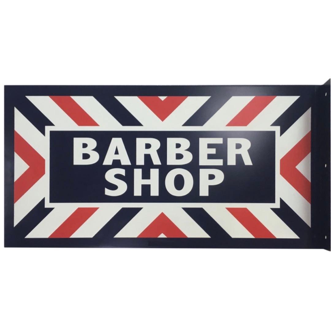 新品 MARVY JAPAN BARBER SHOPメタルサイン メタルサイン