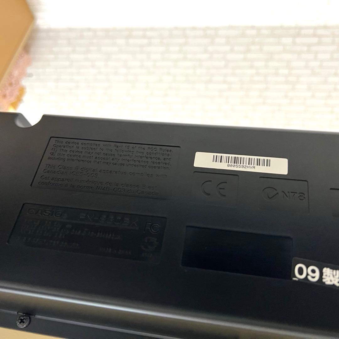 CASIO PX-830 ブラック 電子ピアノ 椅子付き