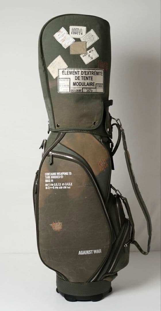 ZEROZONE キャディバッグ オリーブグリーン