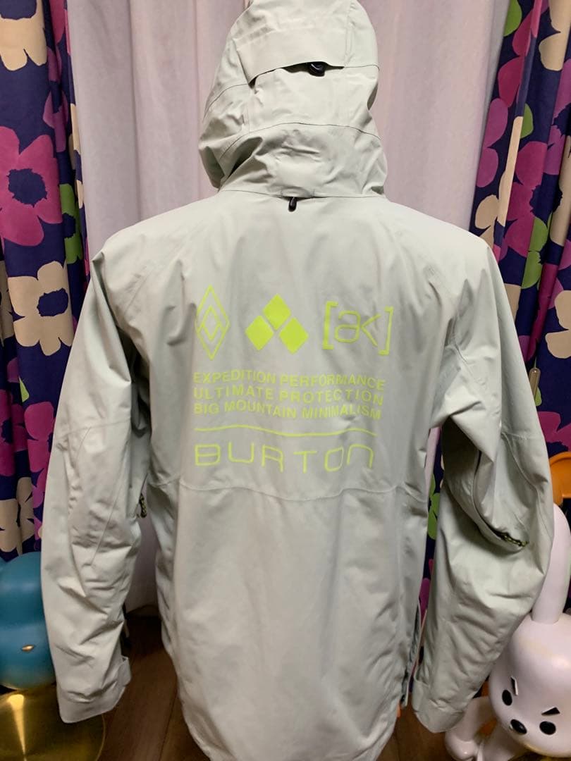 BURTON AK Anorak Gore-Tex ジャケット ライトグリン