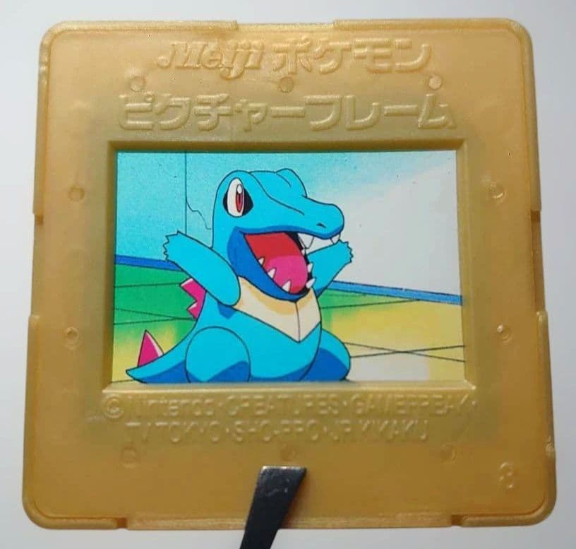 Meiji ポケモン ピクチャーフレーム　ワニノコ