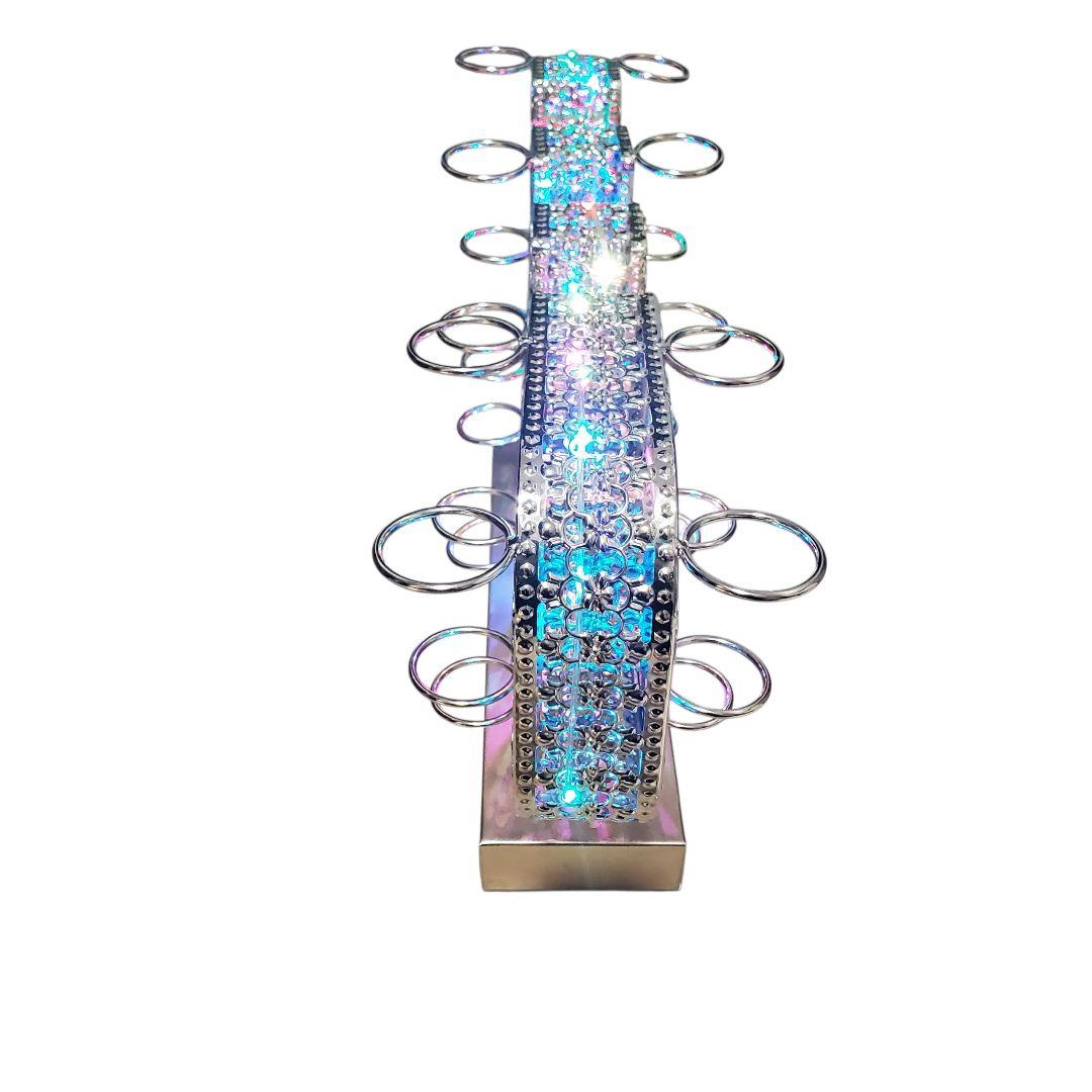 テキーラ観覧車 LEDワインラック VIP電飾スタンド カクテルホルダー 照明