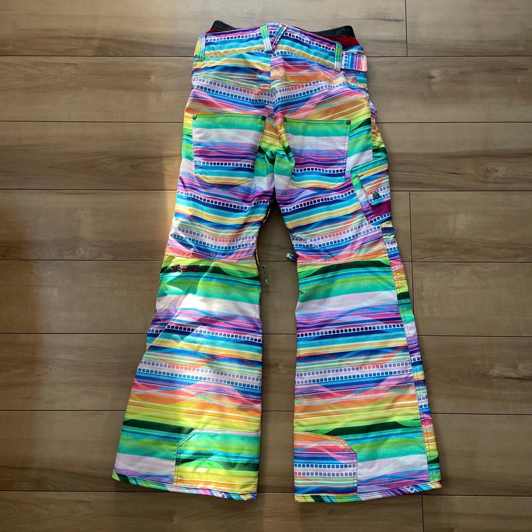 【2/2迄】【値下げ】phenix スキーウェア　パープル系　マルチカラー　7号