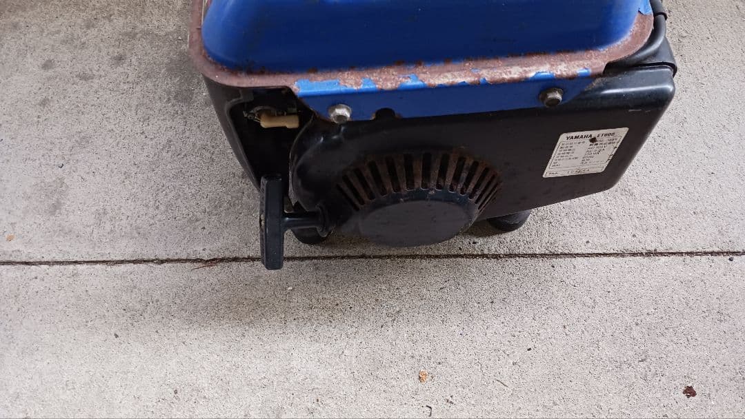 YAMAHA ET600 発電機 青色