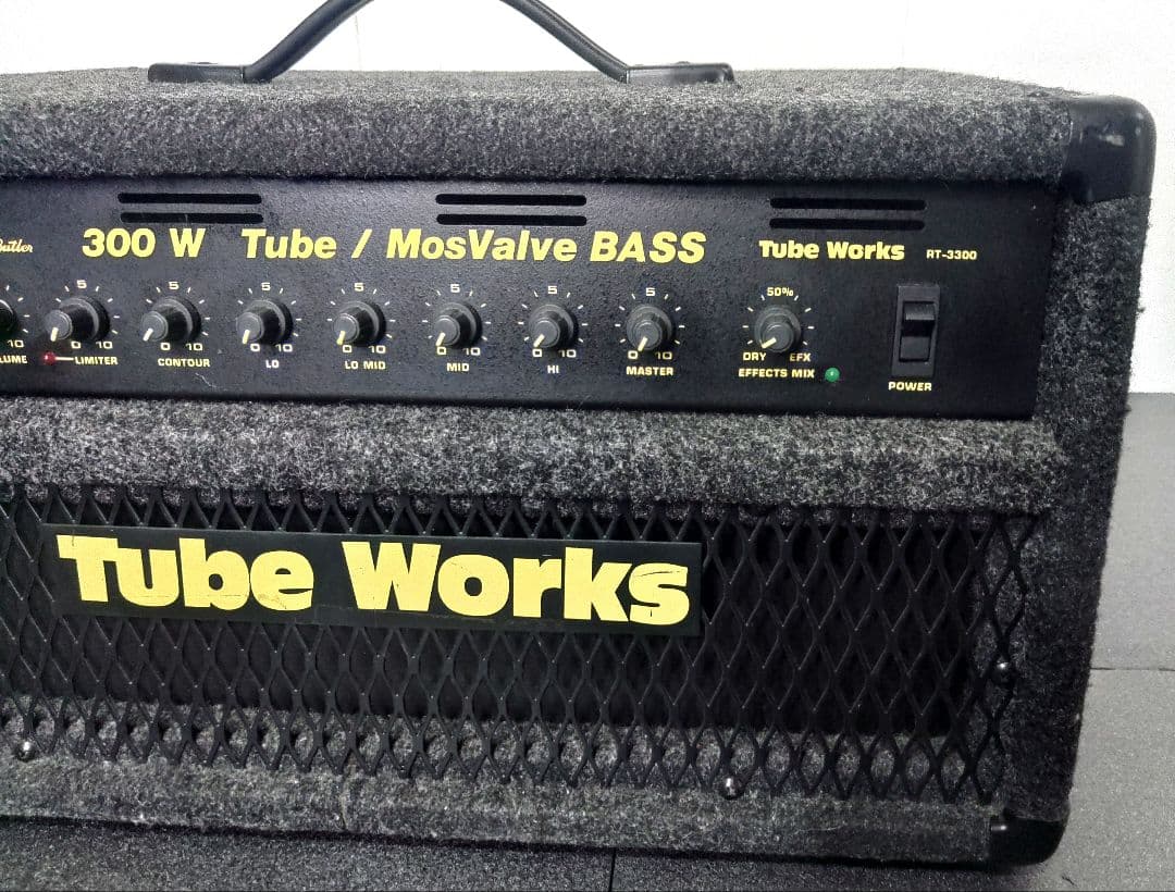 希少　Tube Works RT-3300　300W 　ベースアンプヘッド